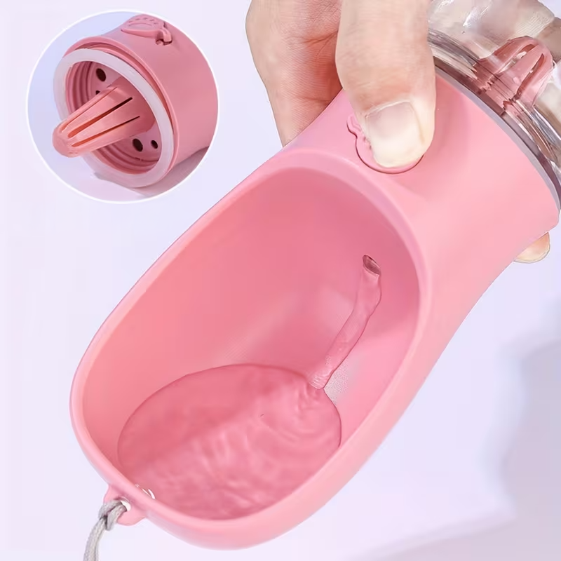 Sipper - Przenośny bidon z pojemnikiem na karmę